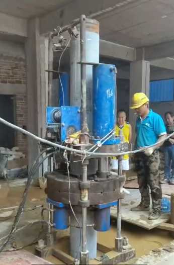阳泉矿区静压桩加固