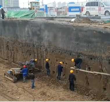 阳泉矿区土钉墙支护