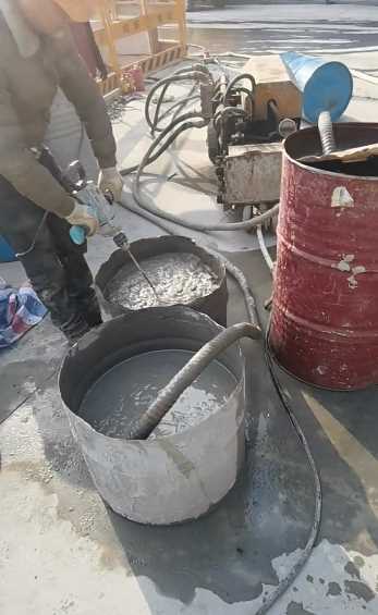 阳泉矿区双液注浆